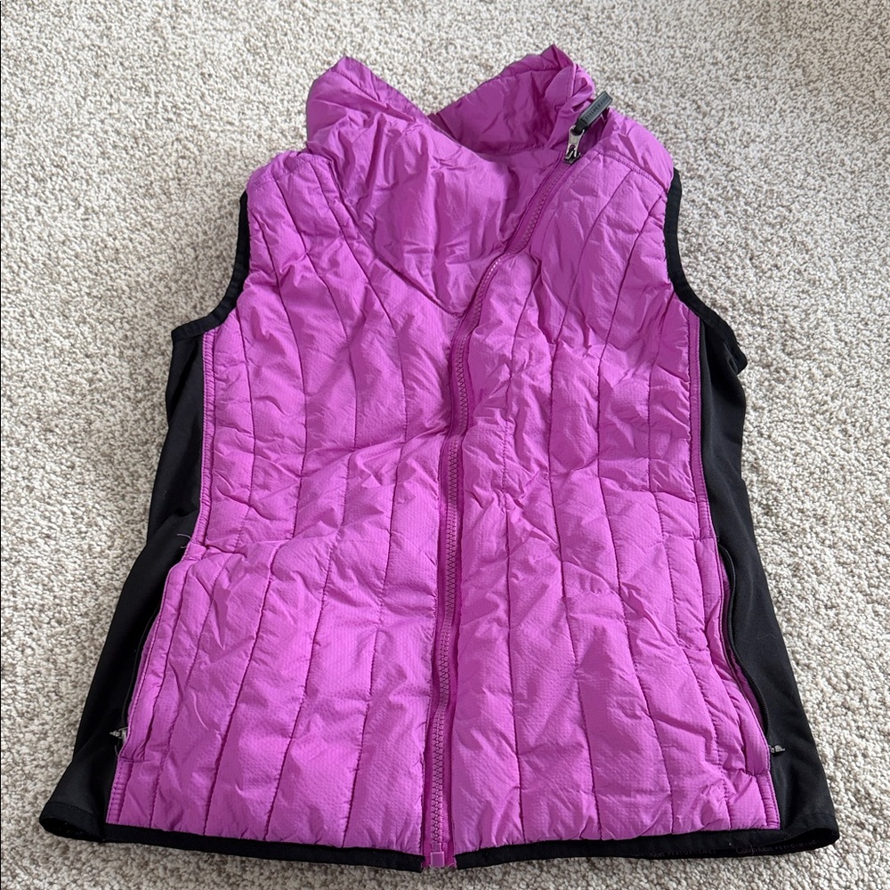 Calvin Klein Performance Purple and Black Quilted Vest